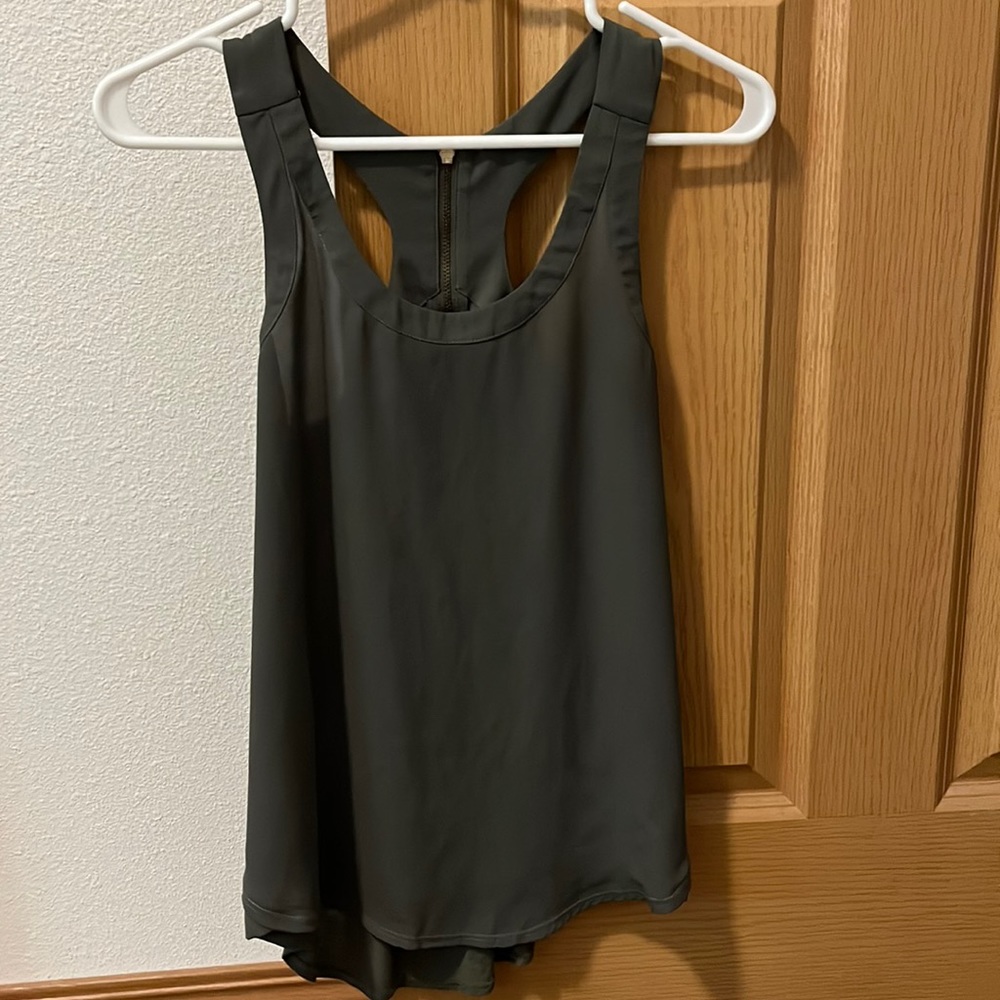 Express chiffon tank
